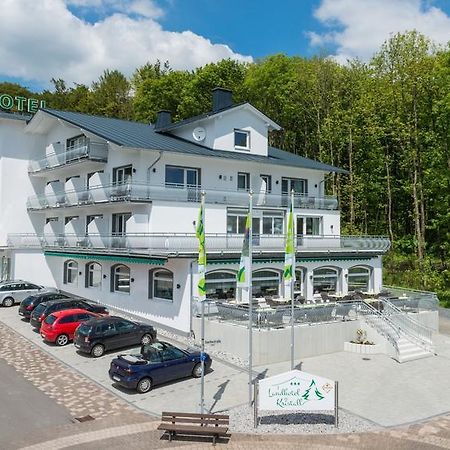 Landhotel Kristall Bad Marienberg Bagian luar foto