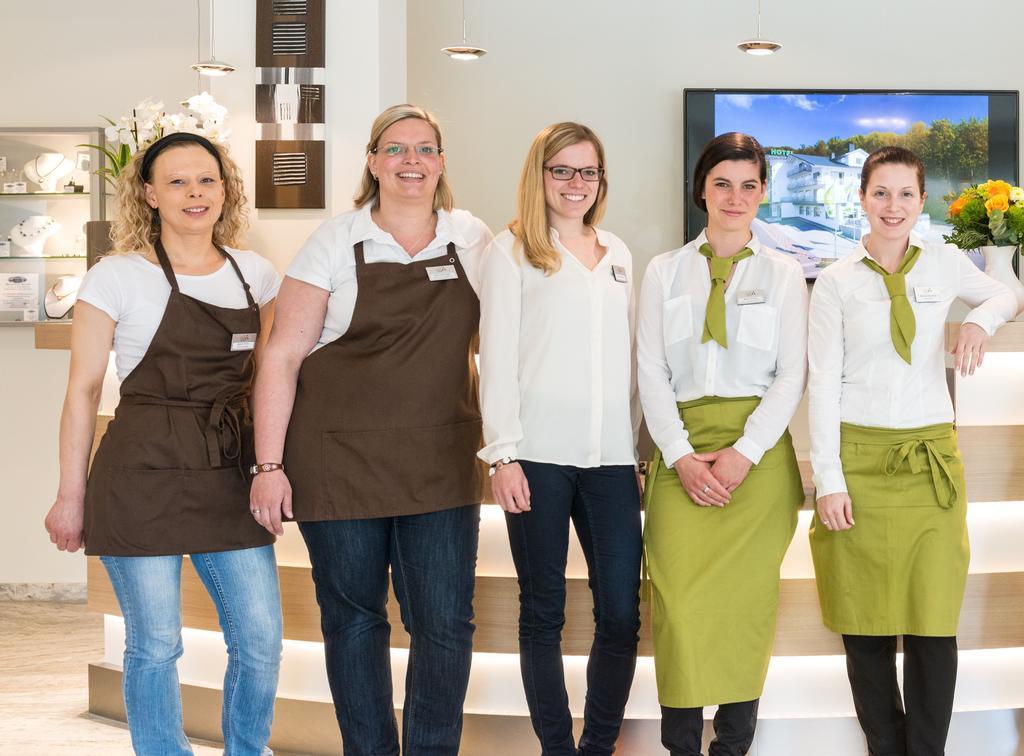 Landhotel Kristall Bad Marienberg Bagian luar foto