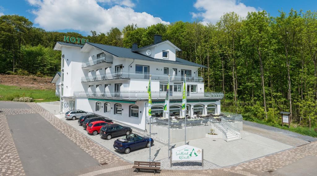 Landhotel Kristall Bad Marienberg Bagian luar foto
